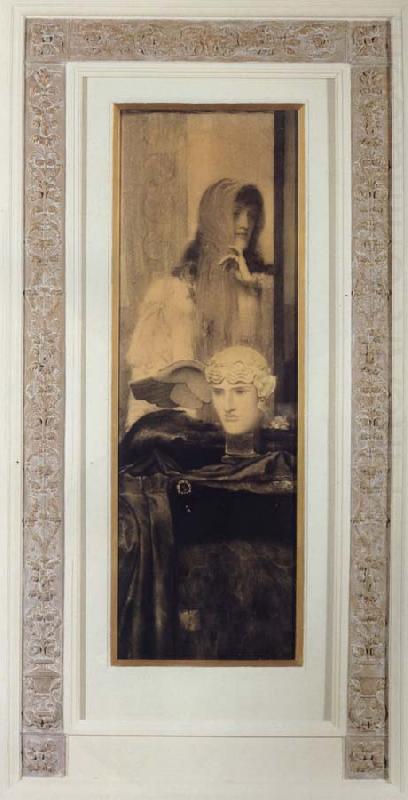 White Black and Gold, Fernand Khnopff